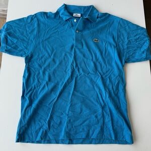 Lacoste Men's Vibrant Blue Polo Shirt